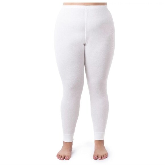 Fruit of the Loom Women's Eversoft Waffle Thermal Pants XS - Picture 4 of 7